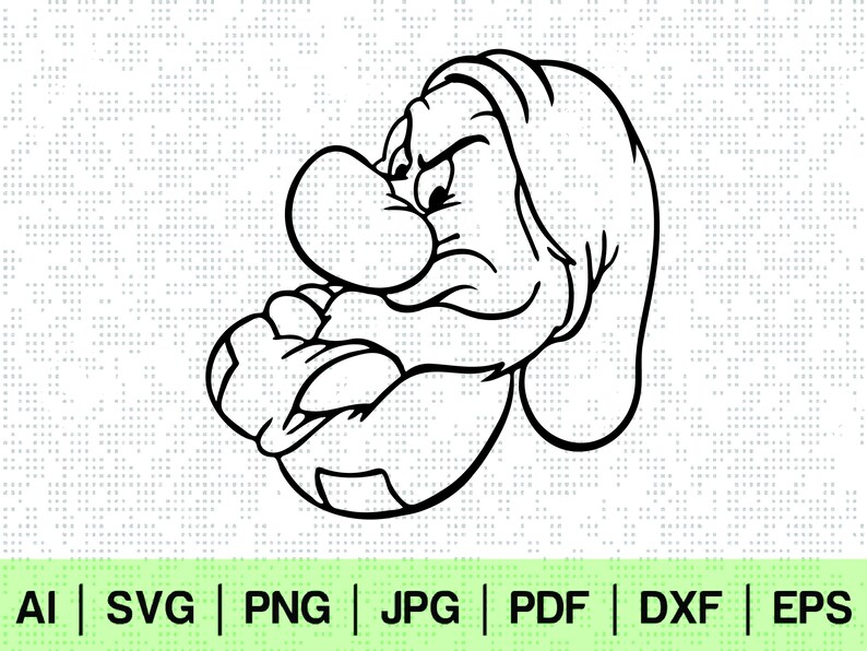 Free Free 132 Disney Grumpy Svg SVG PNG EPS DXF File