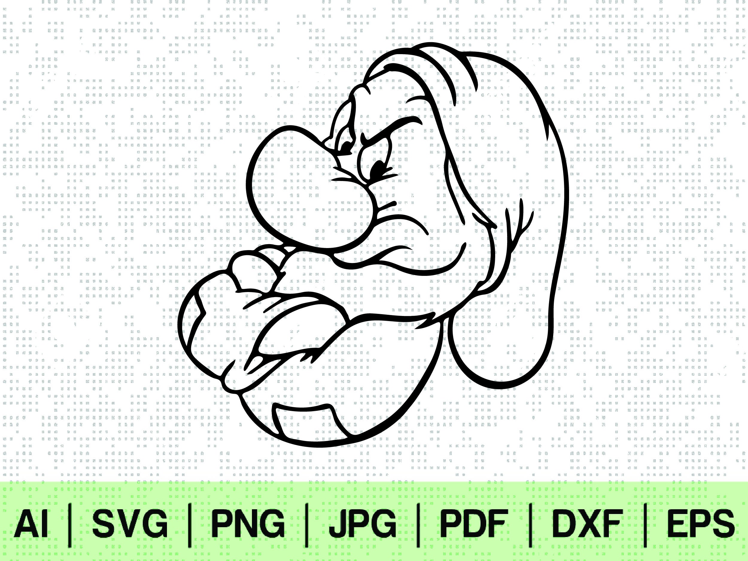 Free Free 132 Disney Grumpy Svg SVG PNG EPS DXF File