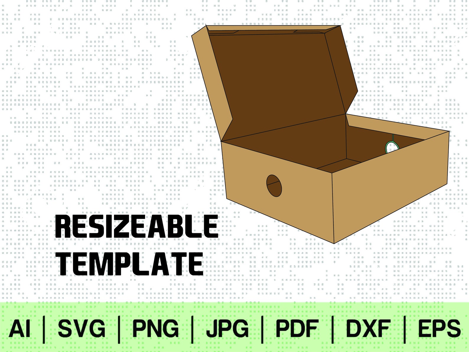 Shoe Box Template Free Download