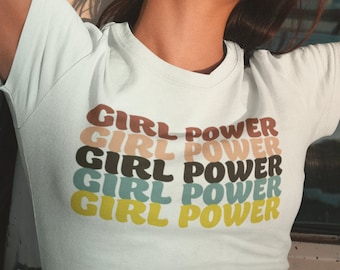 Girl Power T-Shirt, Femminista, GRL PWR, Girl Power TShirt, Equal Rights, Inspirational Shirt, BFF Shirt, Girls Trip