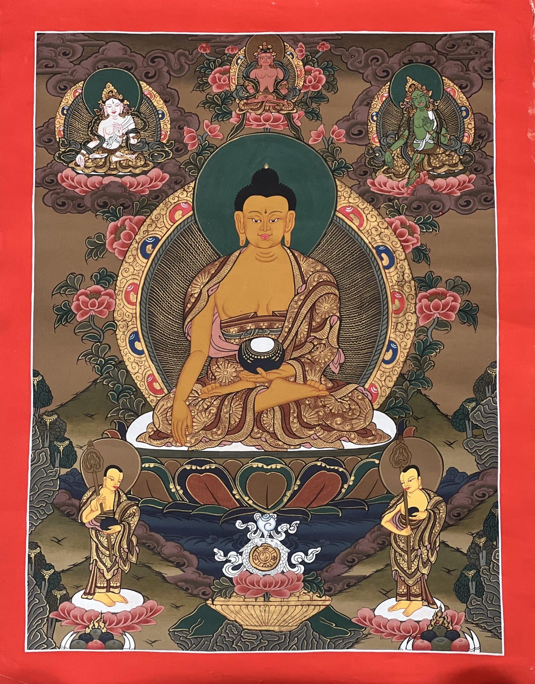 チベット絵画、ニルヴァーナ、涅槃への道 チベット絵画、ニルヴァーナ、涅槃への道 - メルカリ