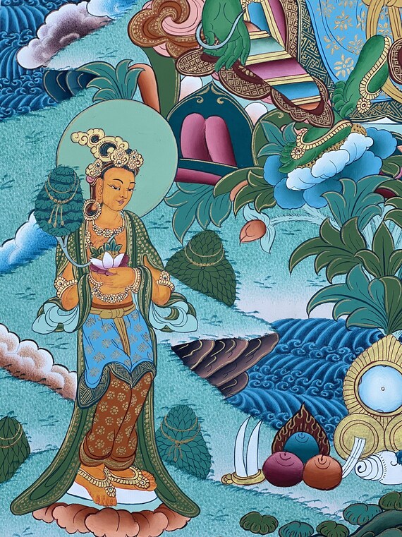 Giclée Print Thangka Collection | Fine Art Tibetan Buddhist Prints – -ART