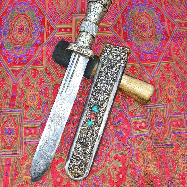 Tibetan Knife Etsy