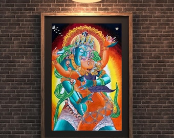 Chakrasamvara Shakti Thangka 絵画 | チャクラサンヴァラ シャクティ