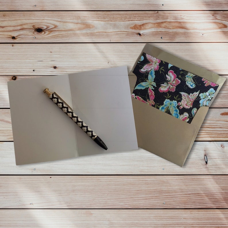 Note Card Gift Set Blank Note Cards & Envelopes Box Etsy