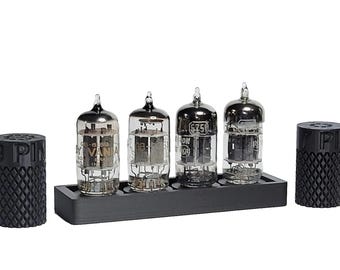 Vacuum Tube Pin Straighteners 7 Pin 9 Pin & Quad Display Stand Holder for 9 Pin 12ax7, 12au7, 12at7, 6DJ8, 6922