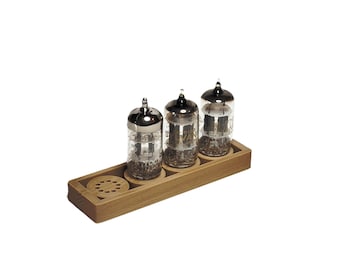 Vacuum Tube Display Stand for 9 Pin sockets 12ax7, 12au7, 12at7, 6DJ8, 6922