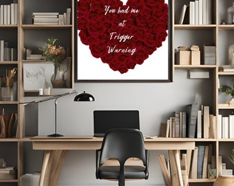 Dark Romance Heart Digital Files