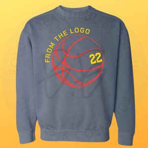 From The Logo - 22 - Clark - Navy - Crewneck - Indiana Fever