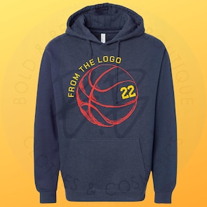 From The Logo - 22 - Clark - Navy - Hoodie - Indiana Fever