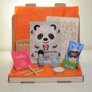 Vegan Panda Personalised Care Package, Pamper Gift Box, Hug in a Box, Birthday Gift, Thank You Gift, Teacher, Friend, Self Care