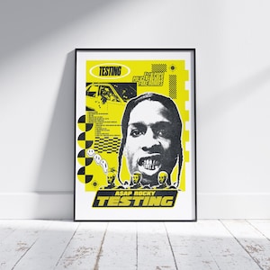 ASAP Rocky Testing Poster