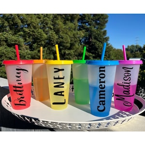 Personalized Cups With Name , Custom Order Personalized Birthday Favor , Bachelorette Party Gift , Custom Travel Cup Handmade