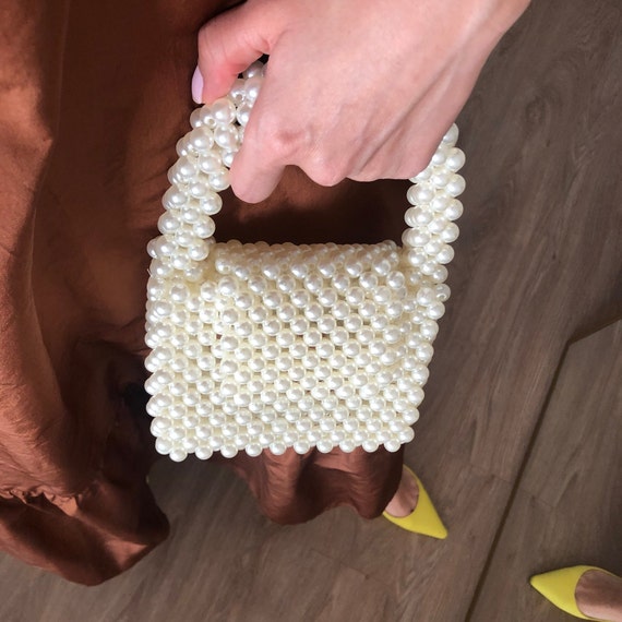 Luxus Handtasche Perlen Perlen Tasche Tasche Perlen - Etsy.de