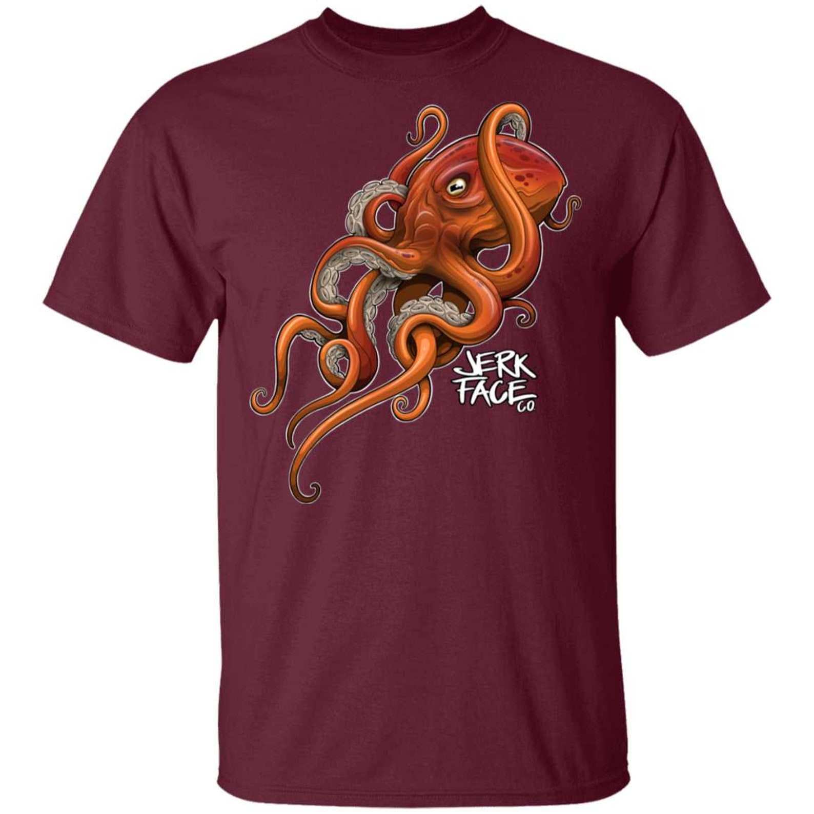 Octopus Saltwater T-Shirt | Etsy