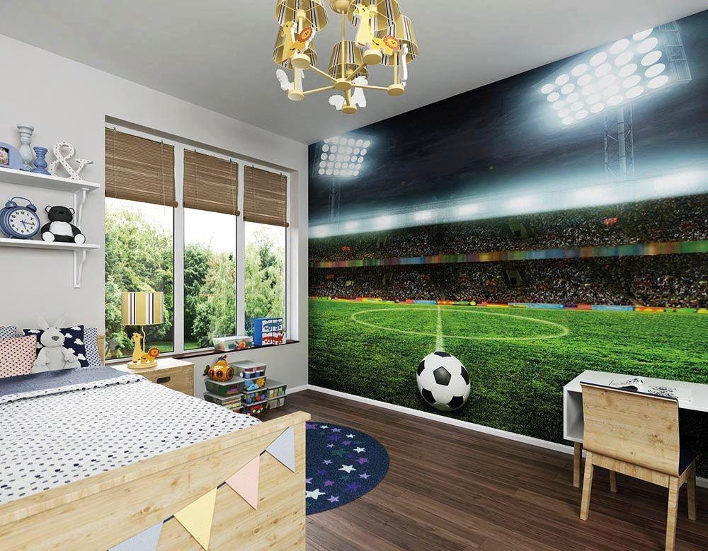 Free Kick Wall Mural Etsy