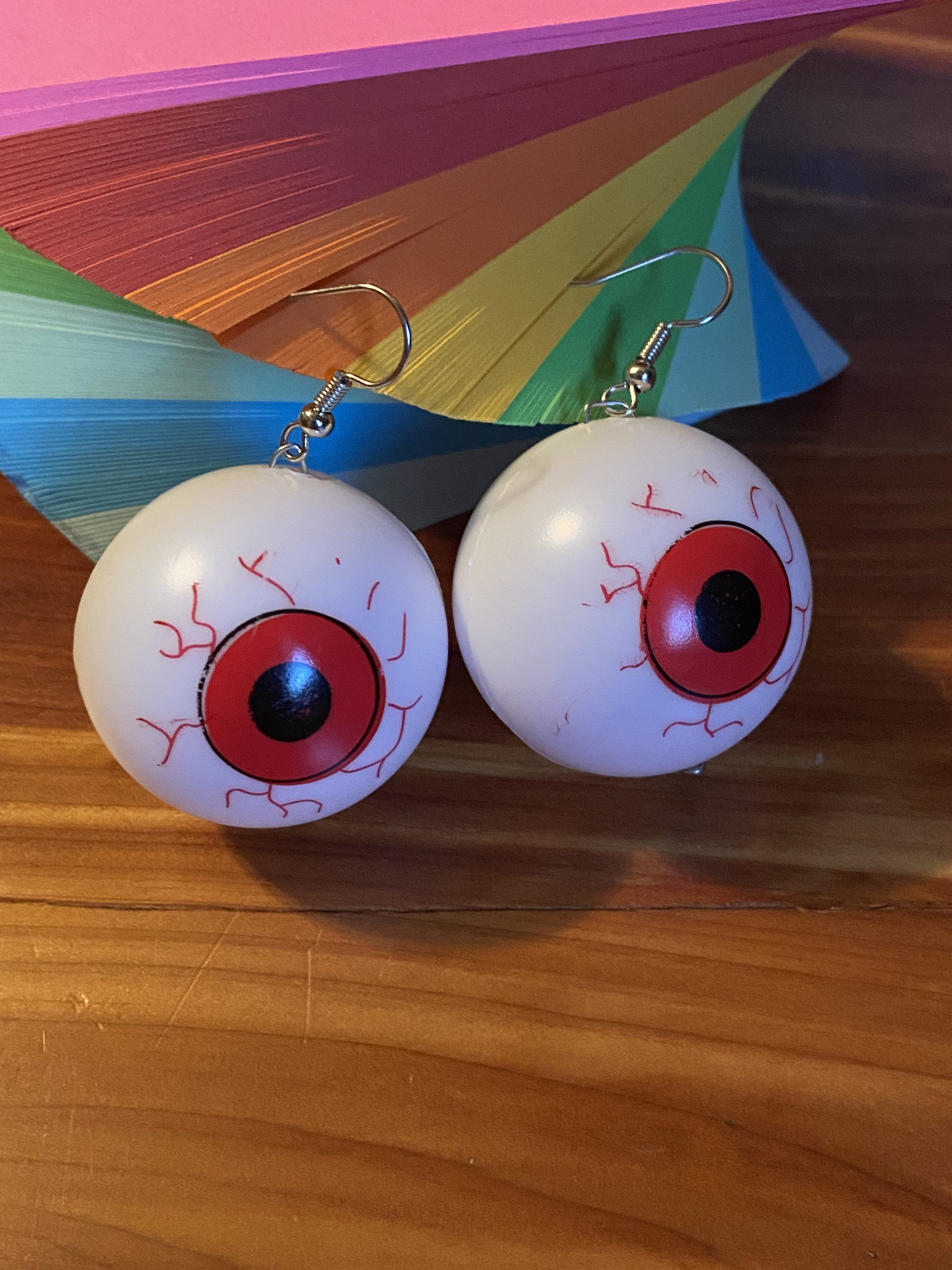 Eyeball Earrings Etsy