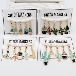 Cactus Stitch Marker 20 Pack