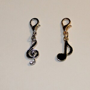Music Note Stitch Markers