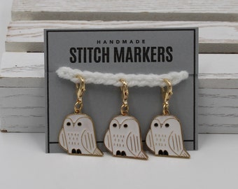 Owl Stitch Marker