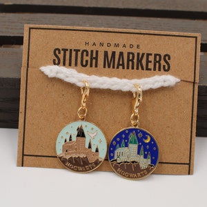 Wizard House Stitch Markers