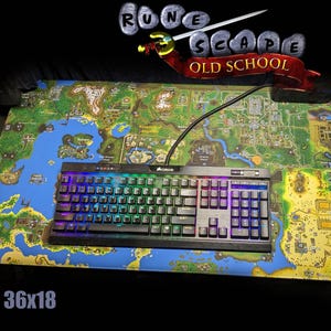 Runescape 36x18 Mousepad, höchste Qualität!