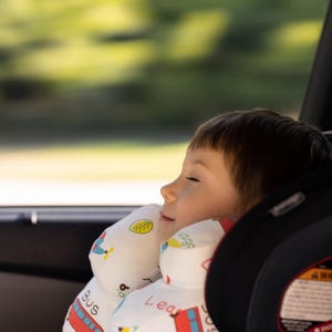 Sahara Nap Neck Pillow for Children / Child Car Pillow / Minky Soft Cushion / Travel Pillow / Plush / Kids Gifts / Carseat Accessory image 17