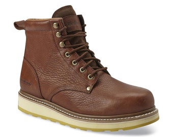DieHard 84984 Men's work boots Soft Toe comfortable 6" boots Brown