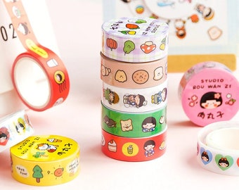 Adorable Character Washi Tape