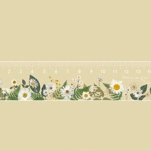 Floral Ruler - 15cm - Etsy
