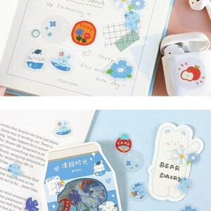 Cute Colorful Stickers Set of 45 Pieces image 8