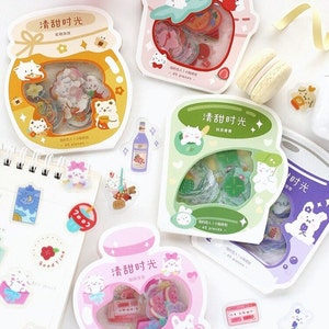 Cute Colorful Stickers Set of 45 Pieces image 1