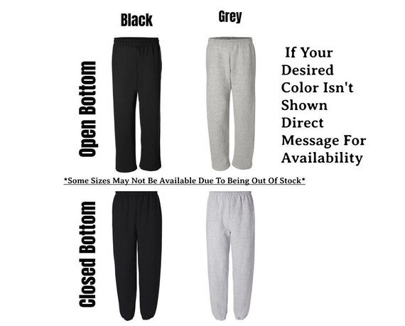 Custom Sweatpants Customize Your Sweatpants Just How You Imagined Them,  Send Your Design & Follow the Steps in the Personalization Section 
