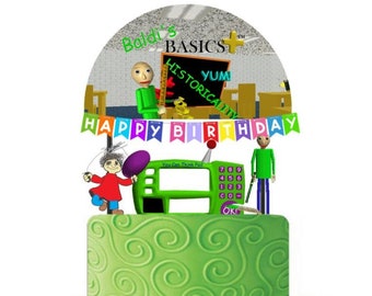 Baldi Birthday Etsy - all badges baldis basics roleplay alpha roblox youtube