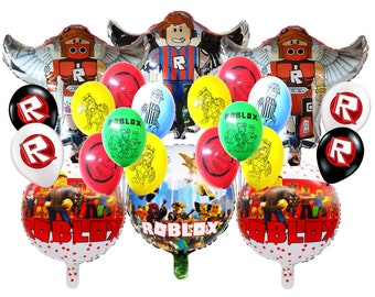 Roblox Party Supplies Etsy - party city roblox birthday