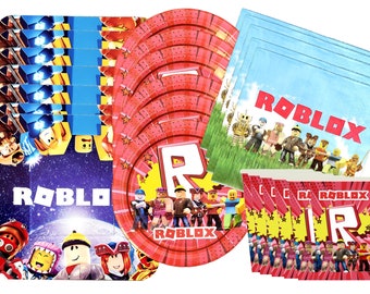 Roblox Birthday Etsy - roblox birthday wrapping paper