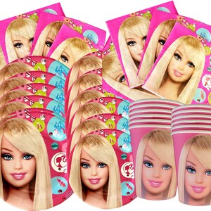 african american barbie party supplies