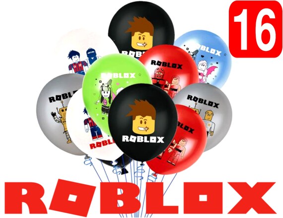 Select Roblox Video Game Birthday Party Theme Decoration Etsy - christmas make a cake back for seconds roblox