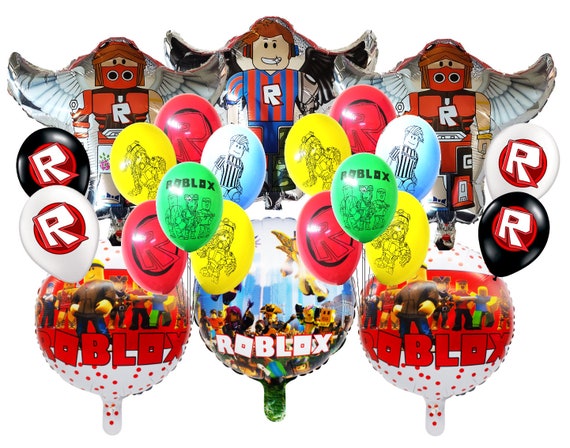 Select Roblox Video Game Table Cover Banner Balloon Cupcake Etsy