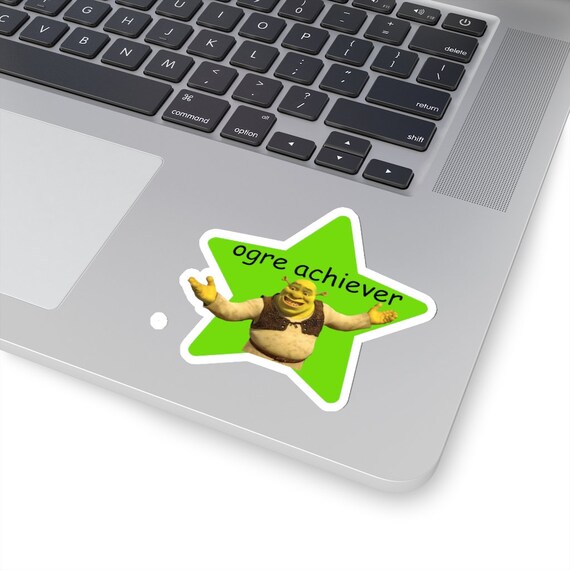 Shrek Meme Funny Vinyl Sticker - 5 Pack