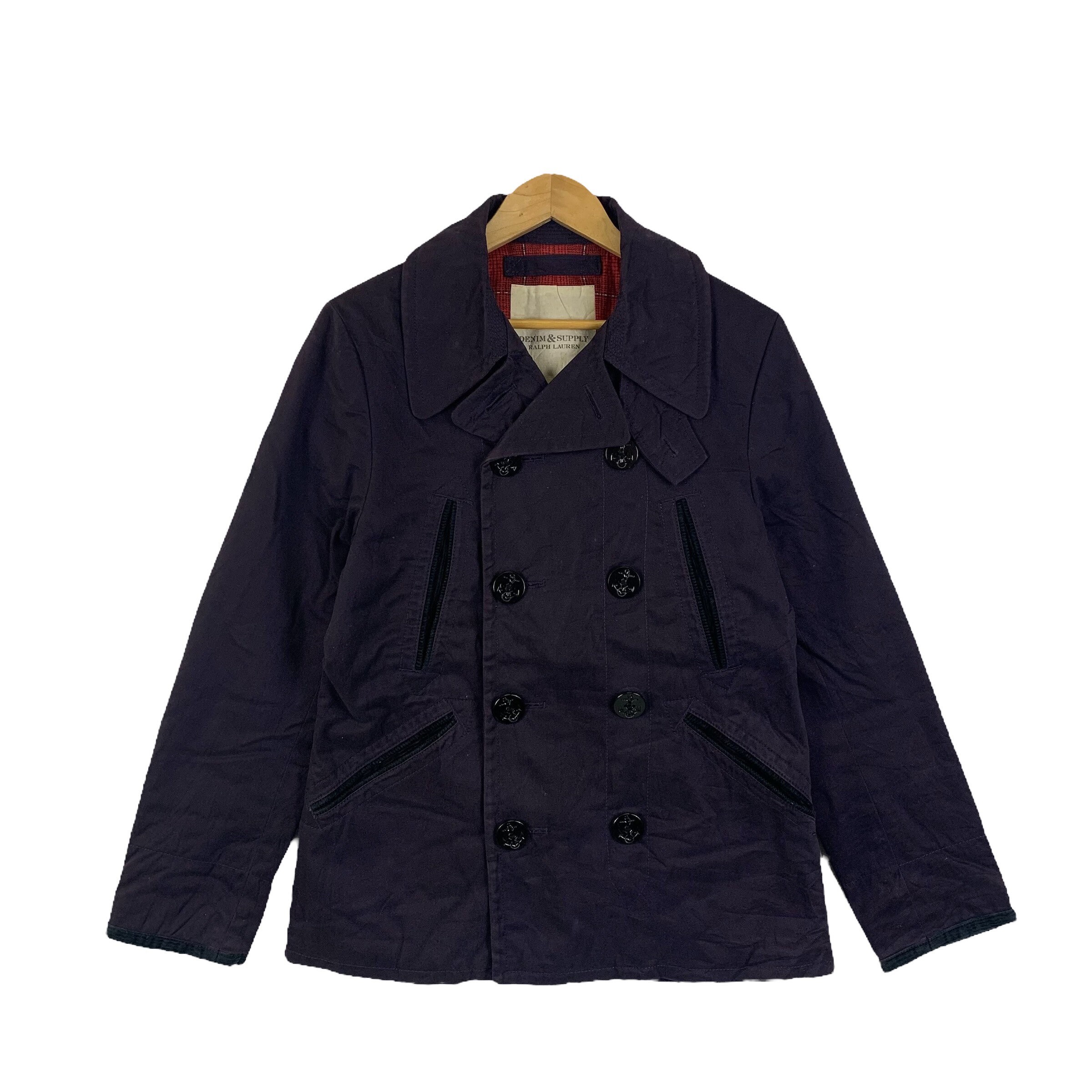 Denim & Supply Ralph Lauren Marching Band French Terry Jacket, Jackets, Clothing & Accessories