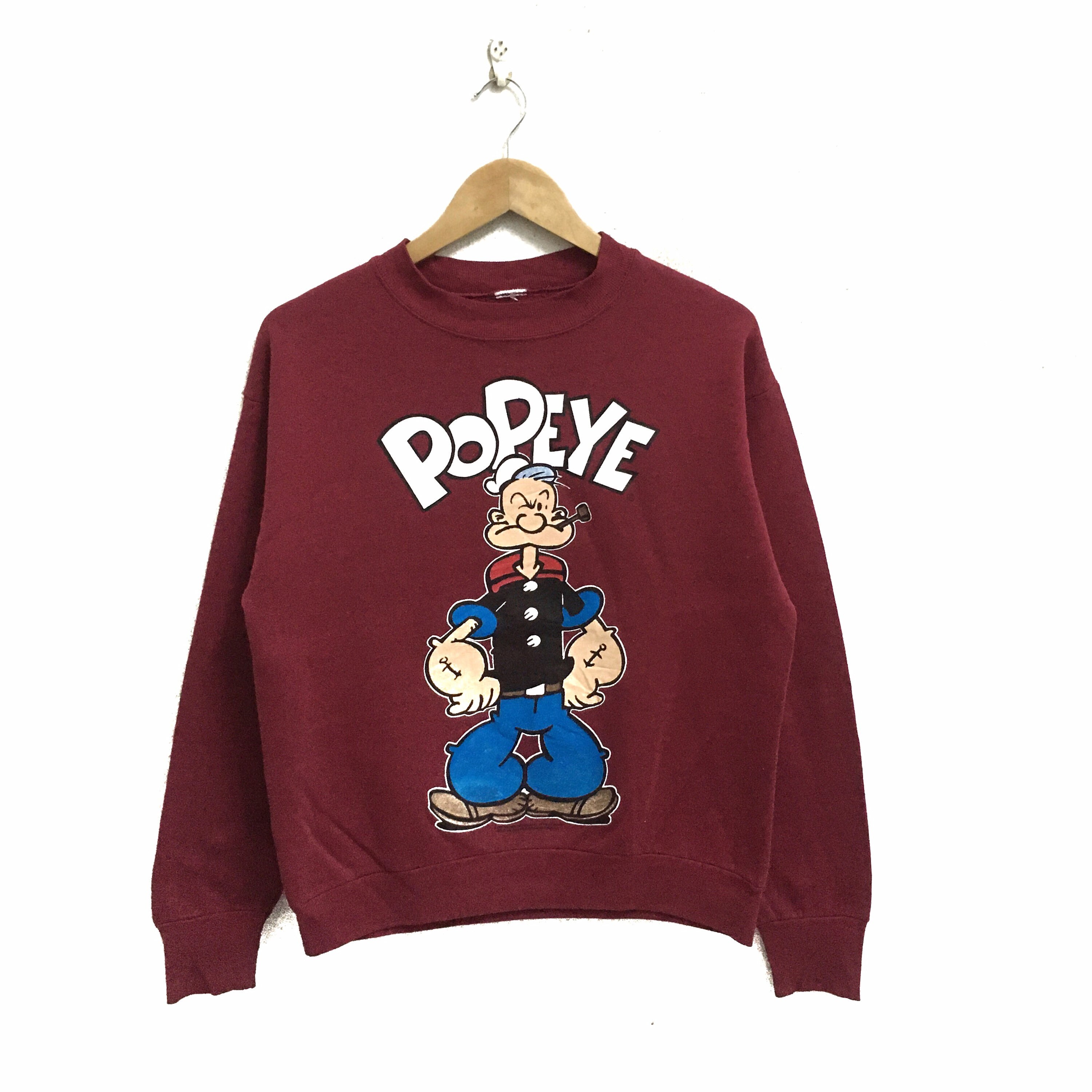 Popeye Hoodie - Etsy 公式激安通販 POPEYE Navy Deep / Hoodie Logo パーカー