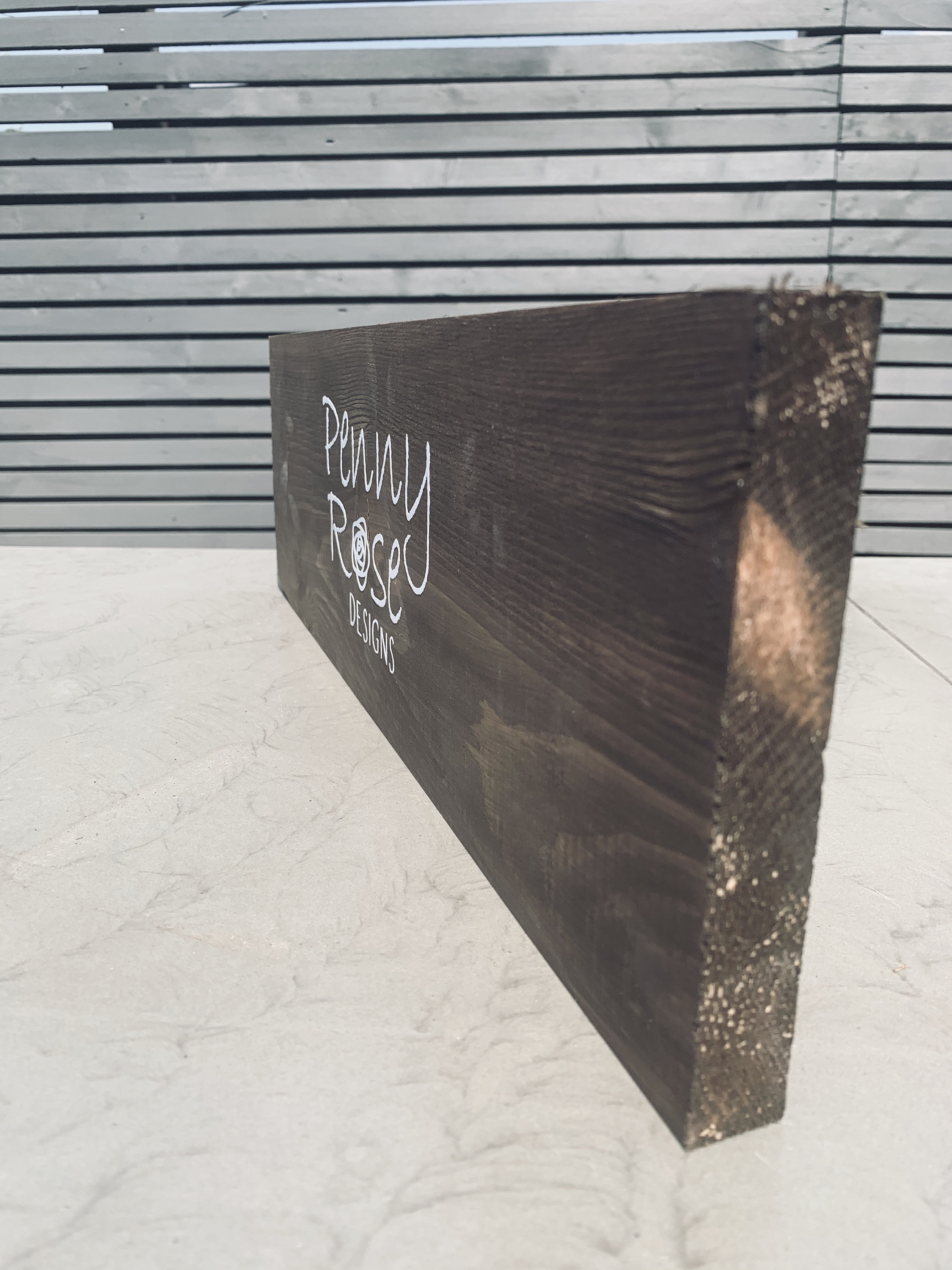 Personalised Wooden Rustic Business Sign Etsy Ireland