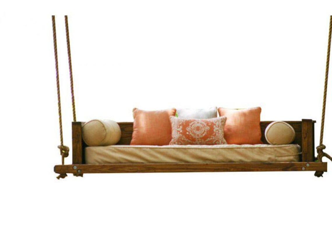 MATTRESS INCLUDED swing bed porch swing daybed patio Etsy