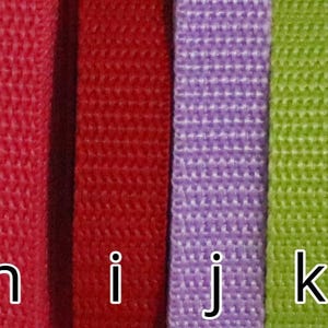 Nylon webbing, sold per meter image 3