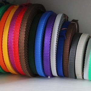 Nylon webbing, sold per meter image 7