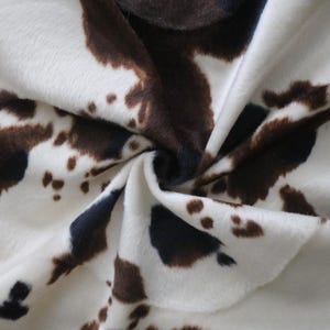 Patterned Velboa hobbyhorse fabric - multiple options: pintos, spotted, zebra, etc.