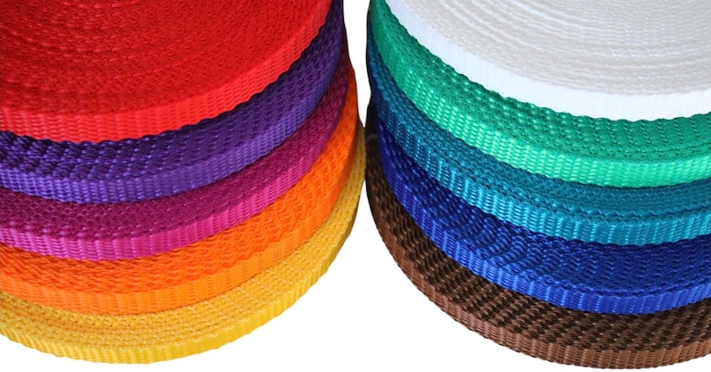 Nylon webbing, sold per meter image 1