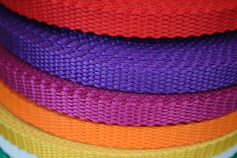 Nylon webbing, sold per meter image 8
