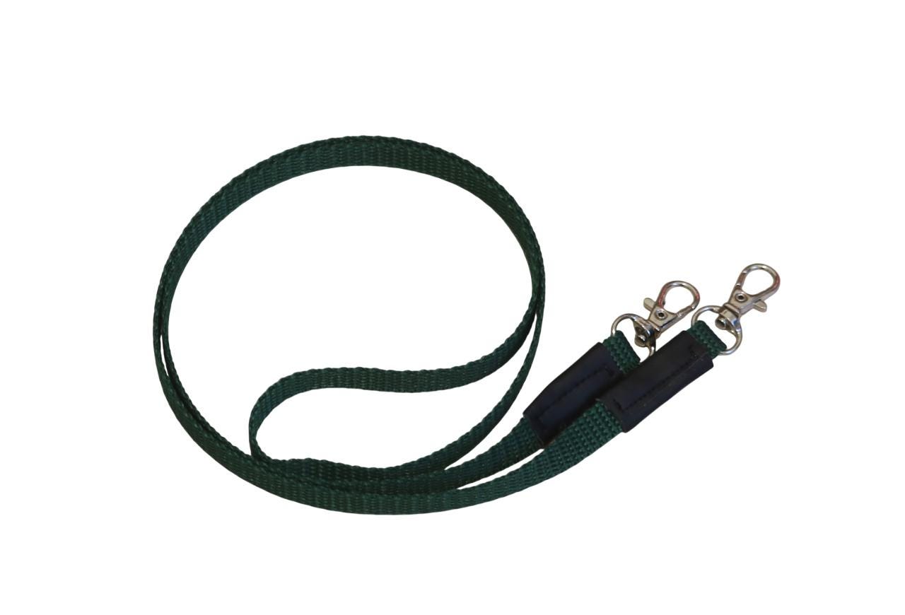 Rênes nylon tressé. rênes western ou trail. 10 pieds. Embout à pression